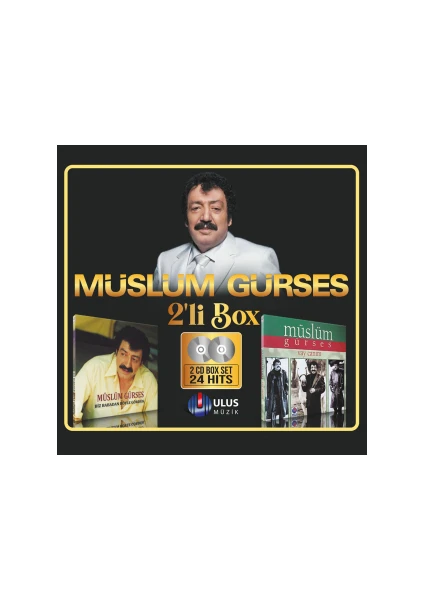 Ulus Müzik Müslüm Gürses Biz Babadan Böyle Gördük Vay Canım Çift CD Box Set