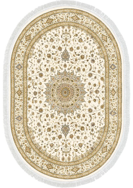 Eko Trend Djt Halı Yıkanabilir Kaymaz Taban P1360 Oval Osmanlı Krem fiyatları