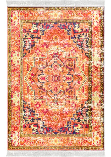Eko Trend Djt Banyo Paspası Yıkanabilir Kaymaz Taban 1697 Persian Turuncu fiyatları