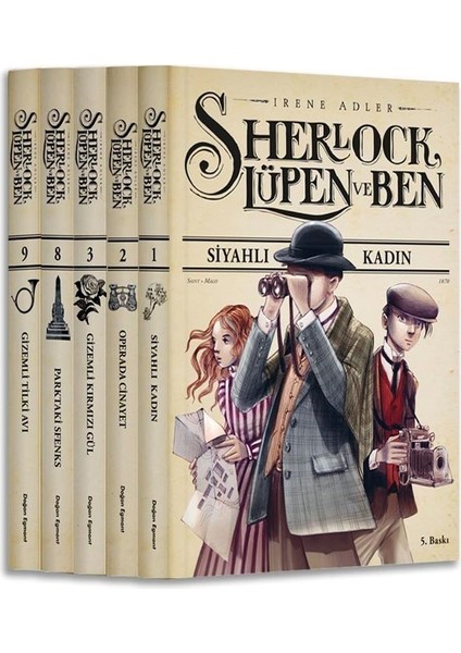 Doğan Çocuk Sherlock Lupen ve Ben Seti - Irene Adler