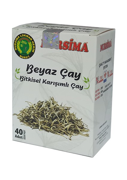 Beyaz Çay Bitkisel Karışımlı Çay