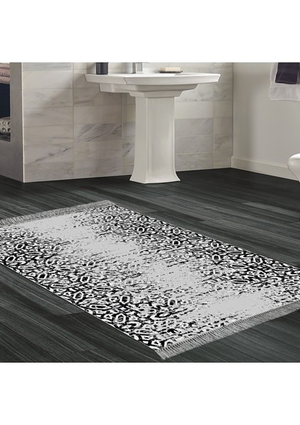 Eko Trend Djt Banyo Paspası Yıkanabilir Kaymaz Taban Mu123 Iskandinav Gri