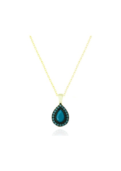 Damla 925 Ayar Gümüş Kolye