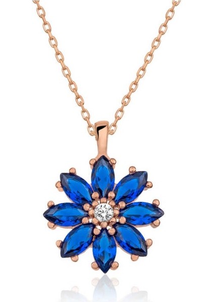 Bahar Çiçeği 925 Ayar Gümüş Kolye