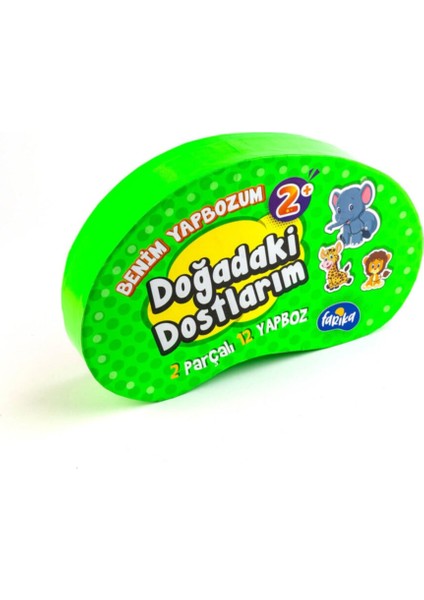 Doğadaki Dostlarım 2 Parçalı 12 Yapboz