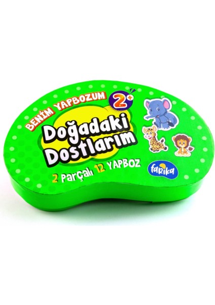 Doğadaki Dostlarım 2 Parçalı 12 Yapboz