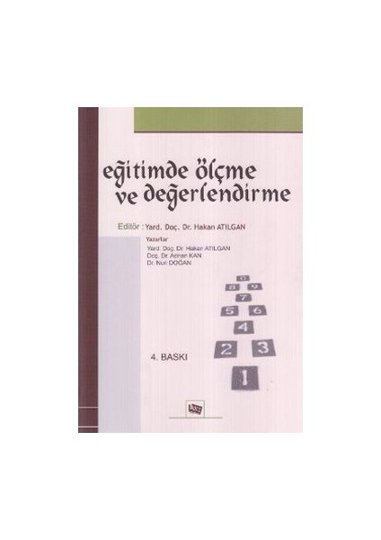 Eğitimde Ölçme ve Değerlendirme - Hakan Atılgan