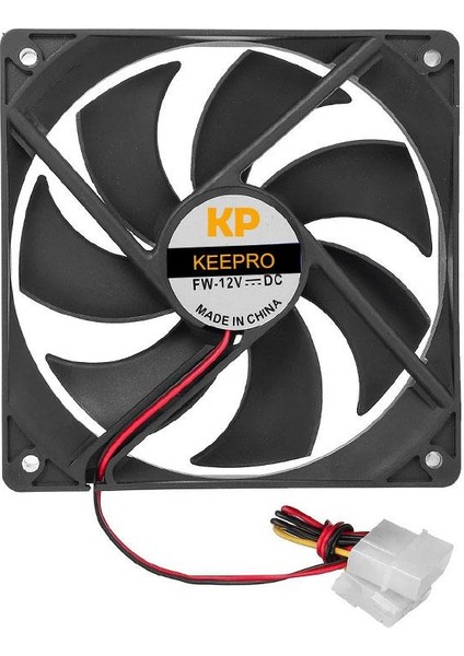 12V 12 cm Ide Molex Power Girişli Kasa Içi Fan