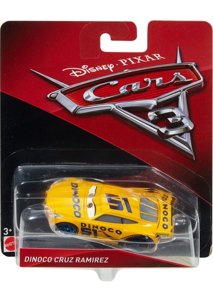 Cars Dinoco Cruz Ramirez Metal Tekli Karakter Araçlar DXV29-GRR91
