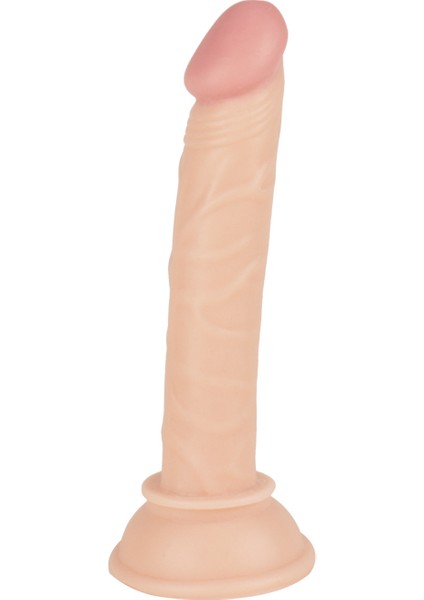Lilitu Shop 13 cm Testissiz Vantuzlu Realistik Penis Anal Vajinal Dildo