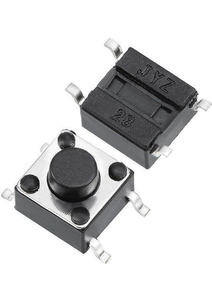 6X6X5MM 4 Pinli Smd Push Buton - 1000 Adet