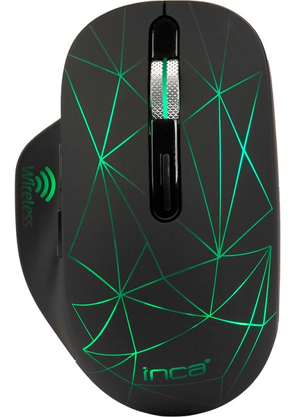 IWM-051T Rechargeable 4 LED Illumınated Sılent Wıreless Mouse