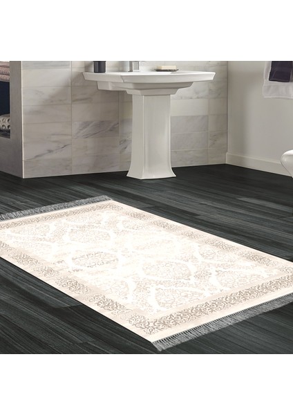 Eko Trend Djt Banyo Paspası Yıkanabilir Kaymaz Taban 1376 Klasik Vizon