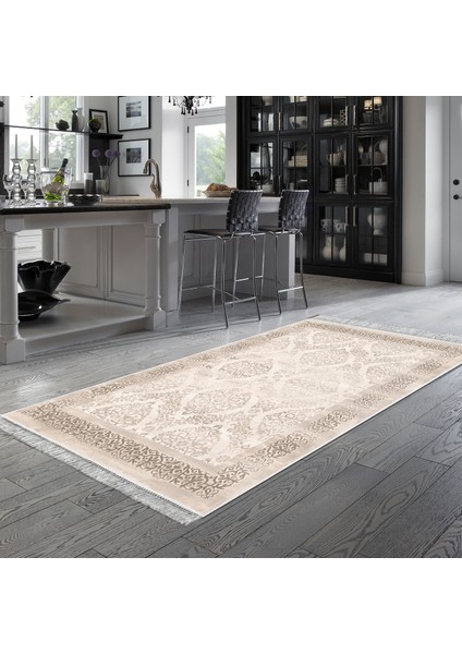 Eko Trend Djt Banyo Paspası Yıkanabilir Kaymaz Taban 1376 Klasik Vizon