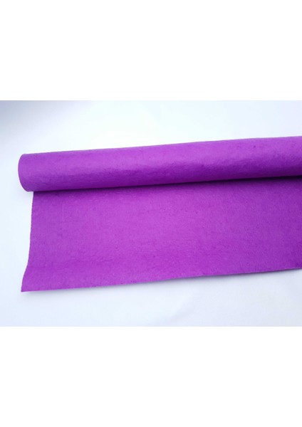 Mor Renginde Ince Keçe 1mm Kalınlığında (1mt x 85 cm Boyutunda)
