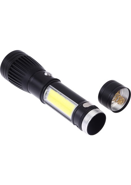 Taşınabilir LED Elektrikli Fener - Siyah (Yurt Dışından)