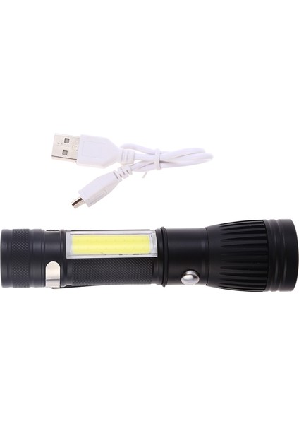 Taşınabilir LED Elektrikli Fener - Siyah (Yurt Dışından)