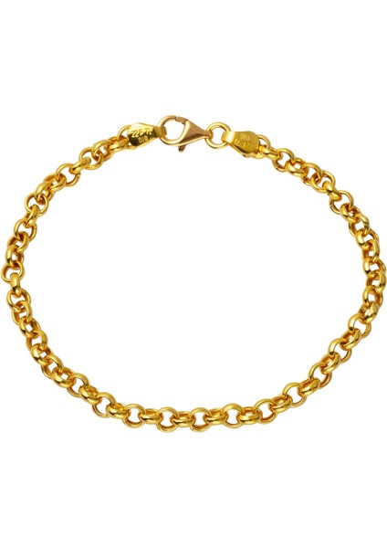 Boncuk Halka 22 Ayar Altın Bileklik