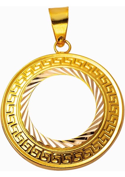 Versage Çeyrek Altınlık Kolye Ucu