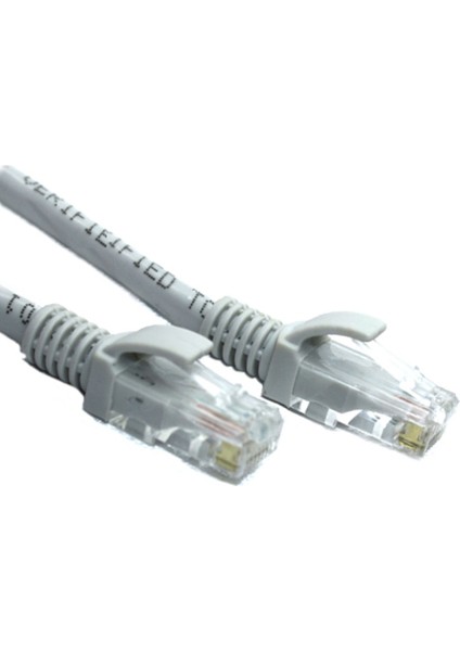 TKC-050 Utp Cat6 50 mt Gri Patch Kablo