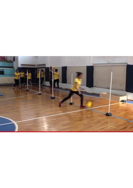 Slalom Takımı Boş Futbol Antrenman Slalom Takımı 12' Li