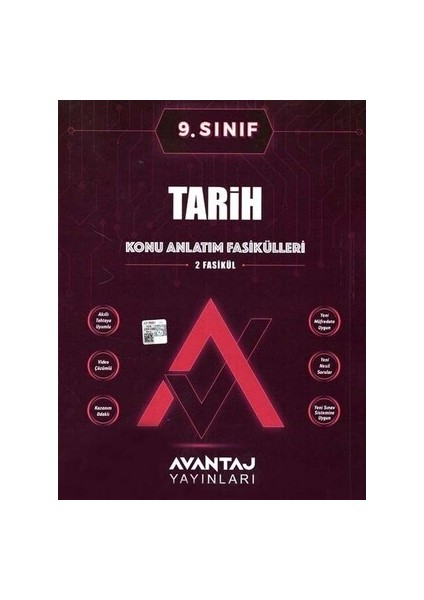 Avantaj Yayınları Muhtelif  9. Sınıf Tarih Konu Anlatım Fasiküller