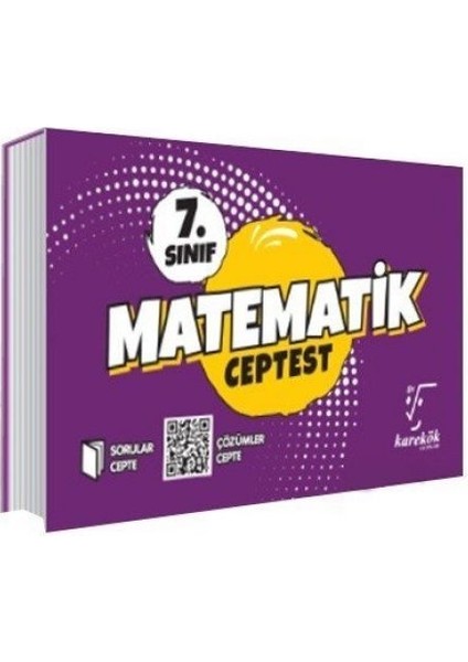 Muhtelif 7. Sınıf Matematik Cep Test