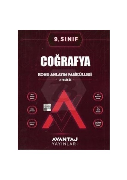 Muhtelif 9. Sınıf Coğrafya Konu Anlatım Fasikülleri