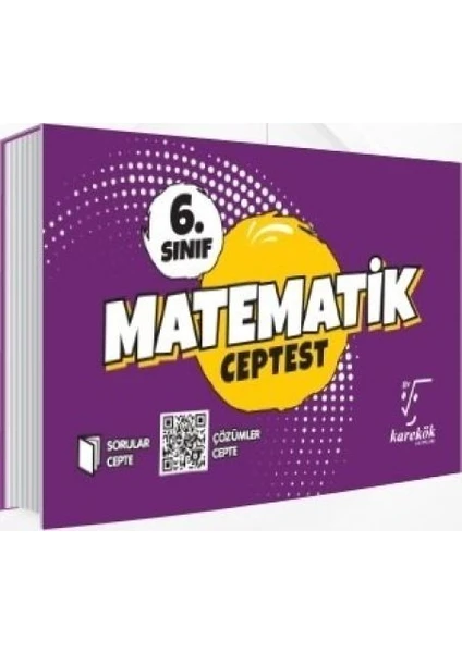 Karekök Yayıncılık Muhtelif 6. Sınıf Matematik Cep Test