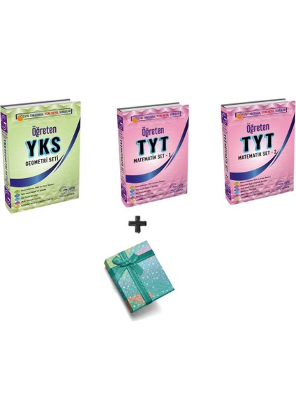 Gür Muhtelif Gür TYT-AYT Fasikül Matematik Geometri Seti-3 Kitap