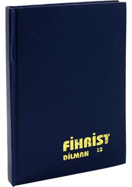 Dilman Fihrist 12'li 17X24 Planlayıcı