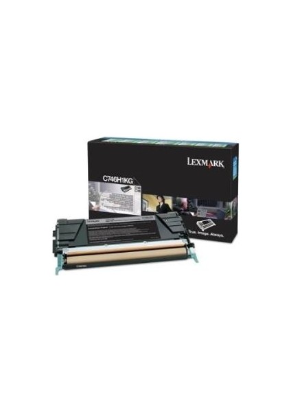 C746 Siyah Toner C746H1KG