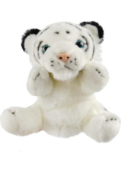 25 cm Kaplan El Kukla Peluş Oyuncak (Yurt Dışından)