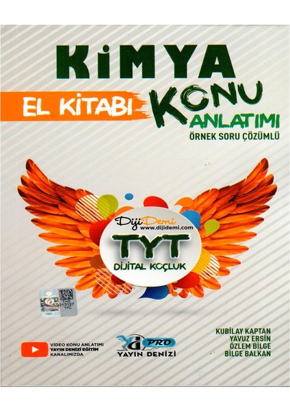 TYT Kimya Pro Konu Anlatımı El Kitabı