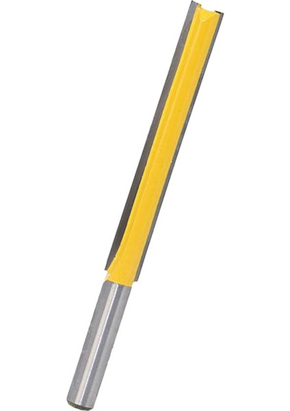 Ekstra Uzun Düz Yönlendirici Bit Ahşap Freze Kesici Oluklu Kırpma 76.2mm 76.2mm (Yurt Dışından)