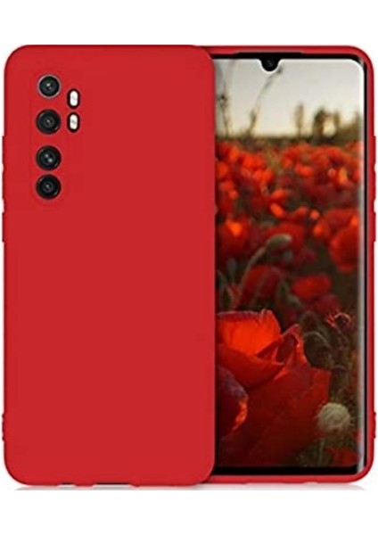 Lansman Kılıf Xiaomi Note 10 Lite Kırmızı