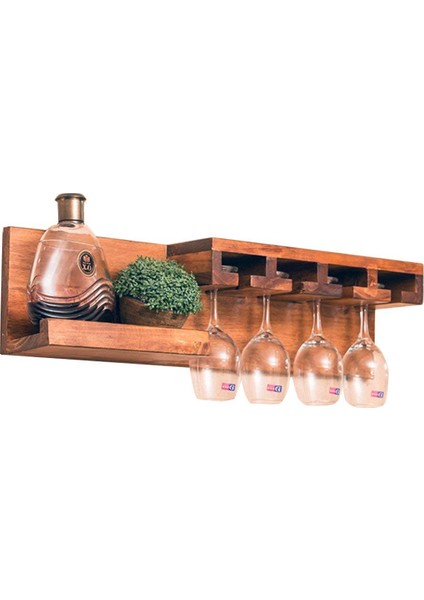 Ahşap Şaraplık Şarap Rafı