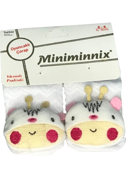 Minniminnix Oyuncaklı Bebek Çorabı
