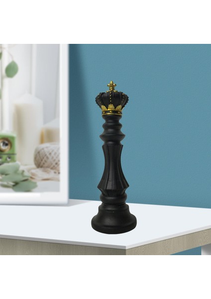 Uluslararası Satranç Heykel Süs Heykelcik Ofis Yapıt Zanaat Kral modelleri