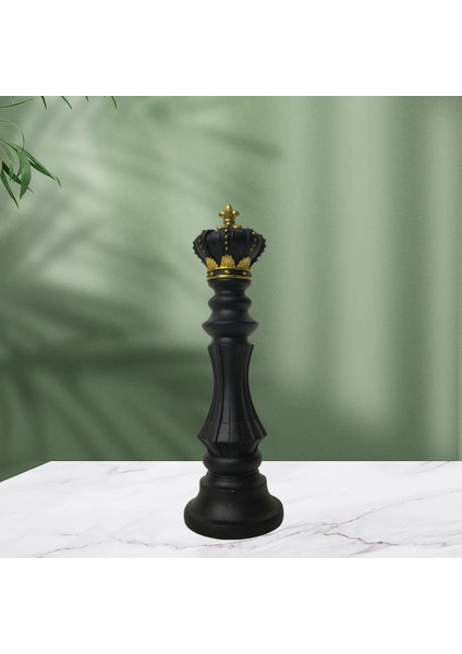 Uluslararası Satranç Heykel Süs Heykelcik Ofis Yapıt Zanaat Kral fırsatları