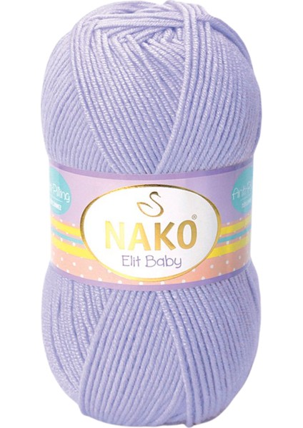 Elit Baby Anti-Pilling El Örgü Ipi Ipliği Yünü Renk KODU:10625-SEHER Rüzgarı