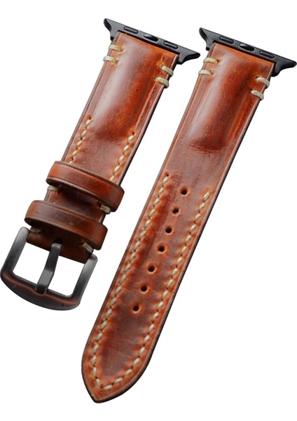 Craft Taba Vintage Model 42-44-45 mm Uyumlu Apple Watch Kordonu