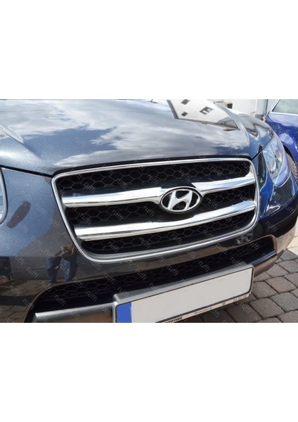 Hyundai Santa Fe Krom Ön Panjur 2 Parça 2006-2010 Paslanmaz Çelik fırsatları