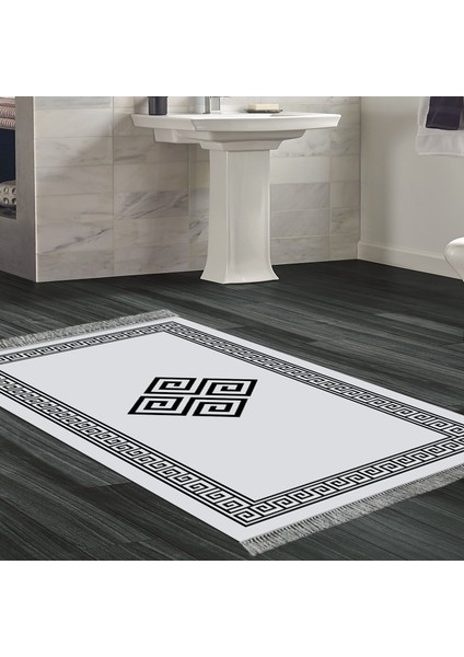 Eko Trend Djt Halı Yıkanabilir Kaymaz Taban 656m Modern Gri indirimleri