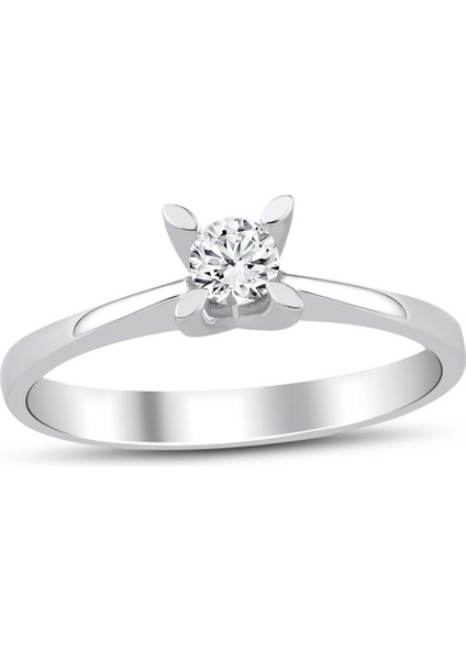 0.20 Karat H-I Vs Pırlanta Tektaş Yüzük W5PY3242C