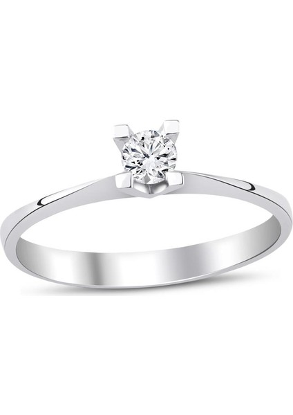0.15 Karat E-F Vs Pırlanta Tektaş Yüzük WPY3101AY