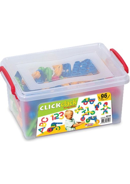 Click Clack Puzzle Küçük Box (96 Parça)