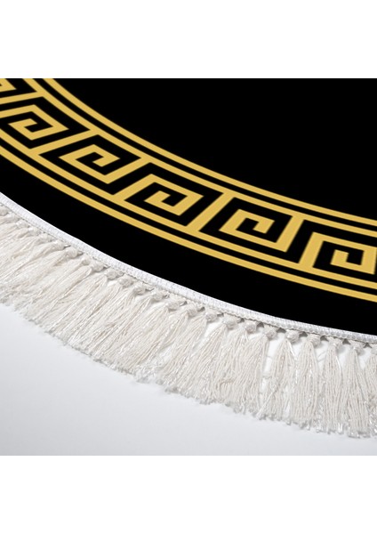 Eko Trend Djt Halı Yıkanabilir Kaymaz Taban 656m Oval Modern Gold