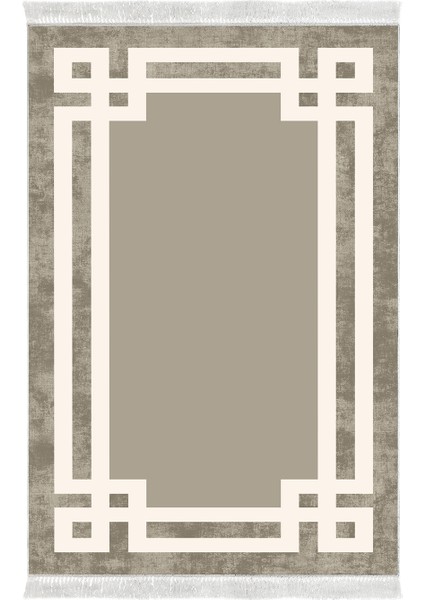 Eko Trend Djt Banyo Paspası Yıkanabilir Kaymaz Taban 657m Modern Camel