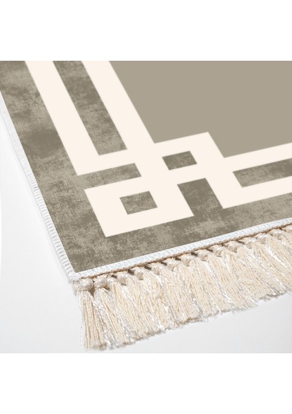 Eko Trend Djt Banyo Paspası Yıkanabilir Kaymaz Taban 657m Modern Camel